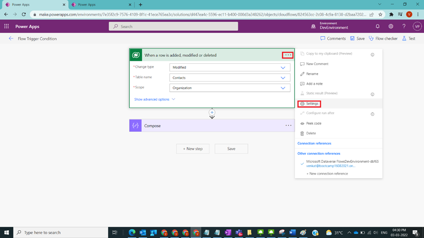 Understand Flow Trigger Condition in Power Automate